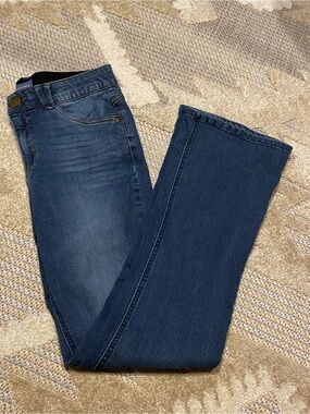 Democracy Dark Wash Bootcut Jeans - Blue